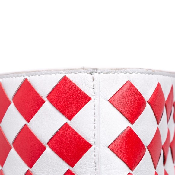 Pre-Loved Bottega Veneta Nappa Intrecciato Check Avenue Tote - Picture 10 of 12